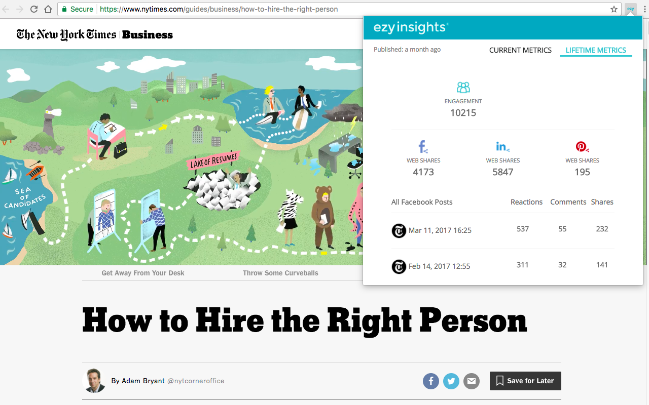 EzyInsights for Chrome截图2