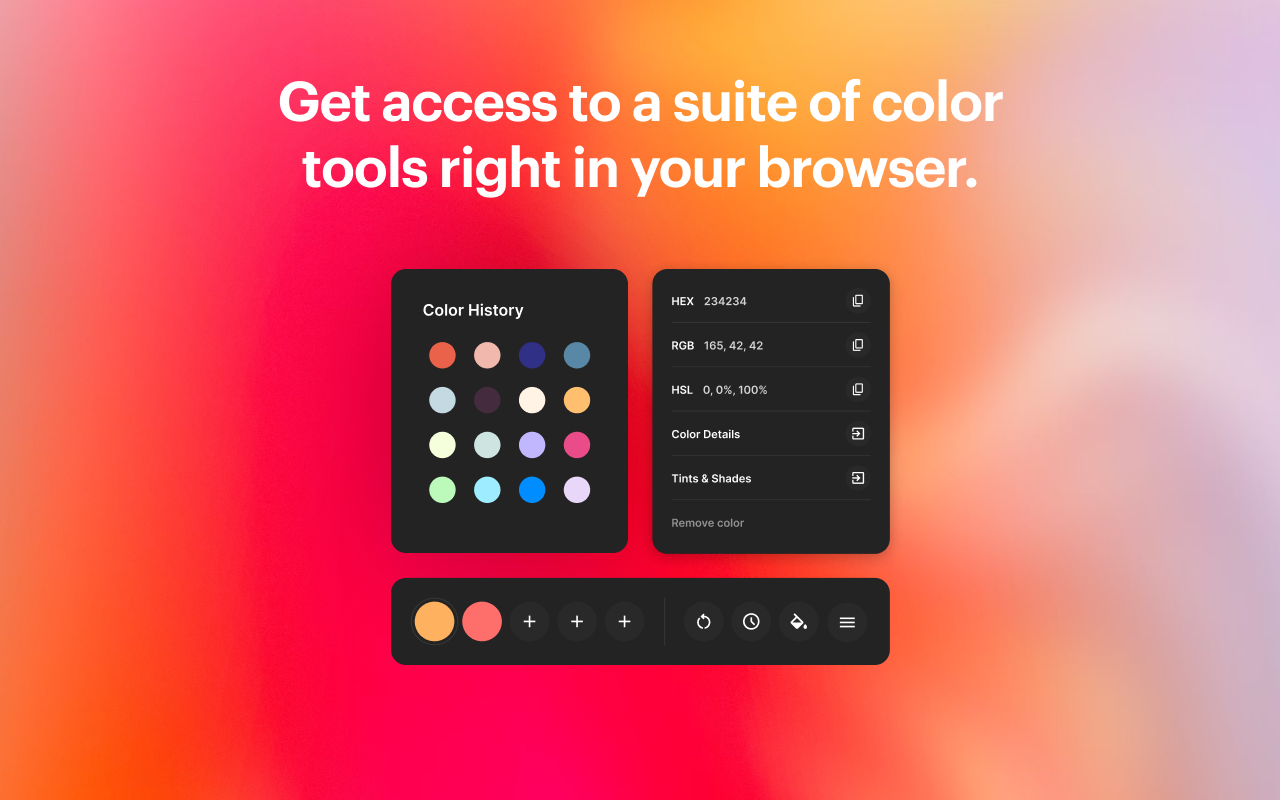 Colorway: Eyedropper & Color Picker Tool截图1