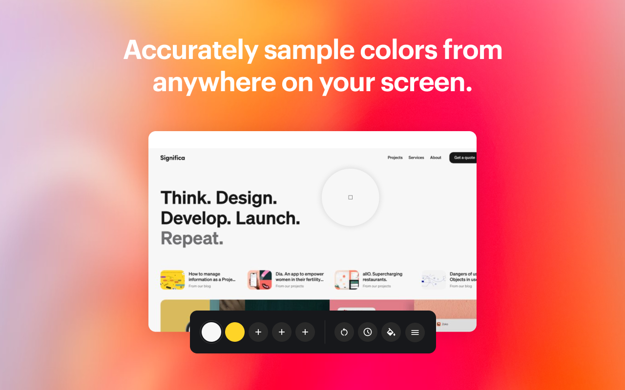 Colorway: Eyedropper & Color Picker Tool截图2