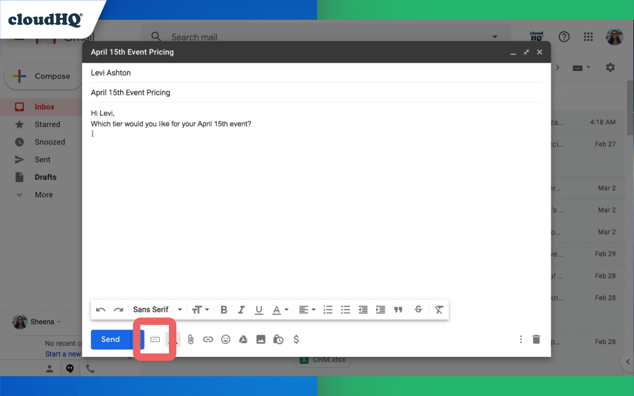 Tables for Gmail™ by cloudHQ截图3
