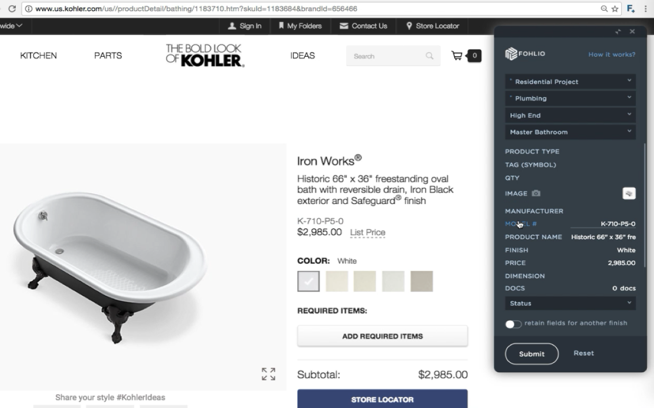 Fohlio Web Clipper截图1