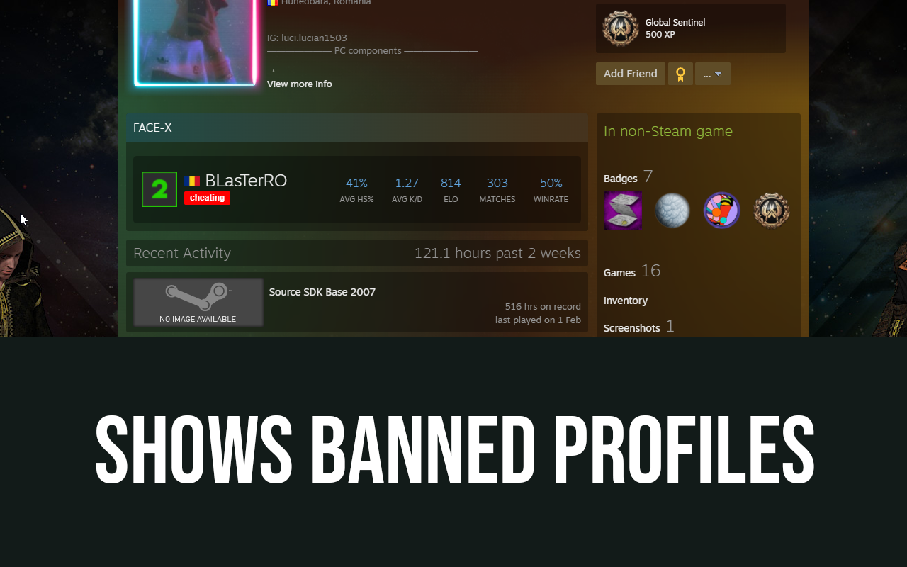 Faceit Stats by Eloking截图3