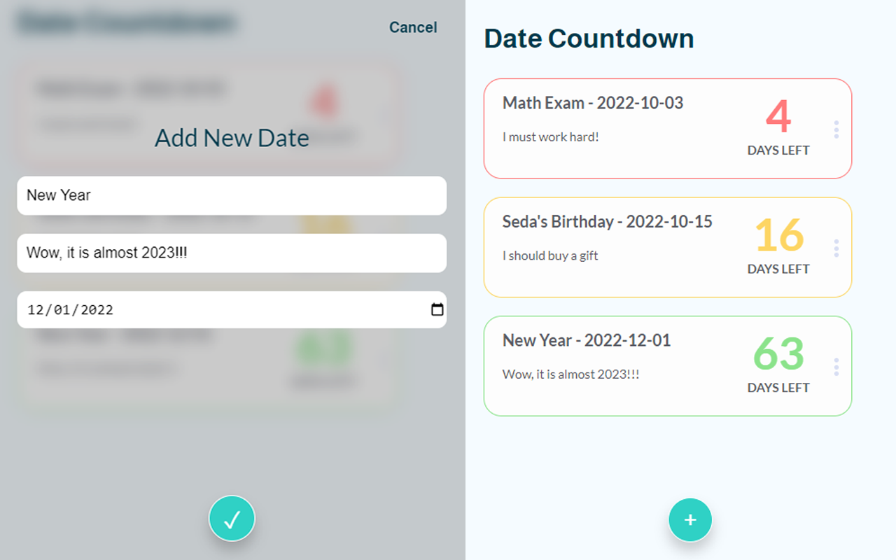Date Countdown截图1