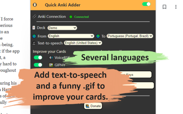 Quick Anki Adder截图1