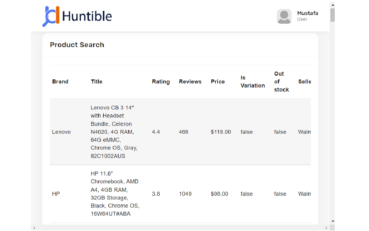 Huntible Product Hunt截图2