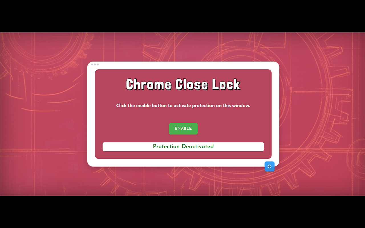 Chrome Close Lock截图1