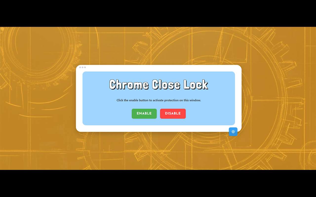 Chrome Close Lock截图3