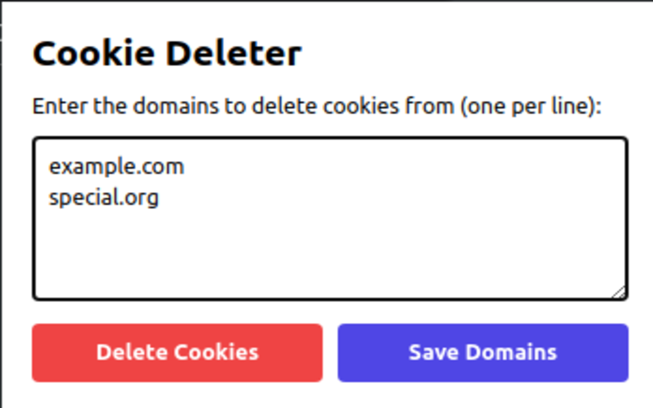 Cookie Deleter截图1