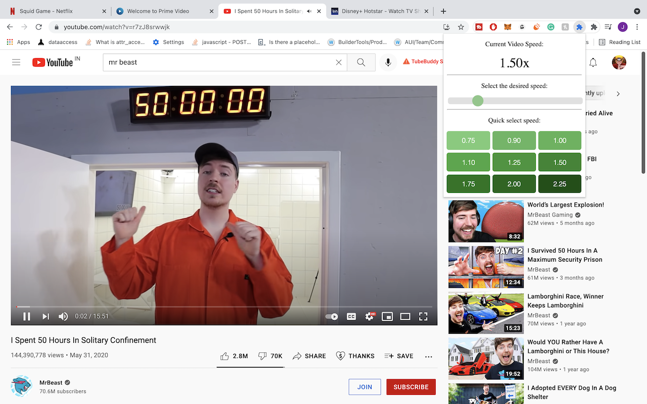 SpeedUp: Netflix, Prime videos截图1