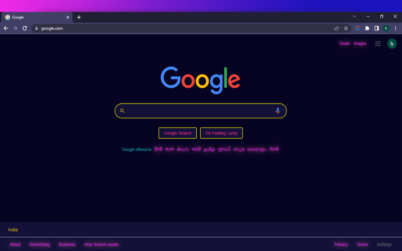 Google™ 发光主题截图5