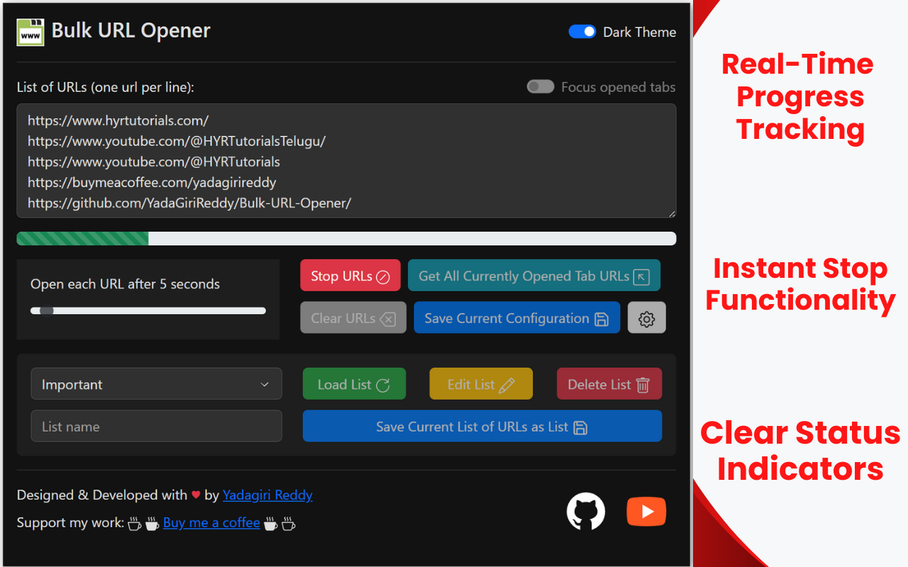 Bulk URL Opener截图1