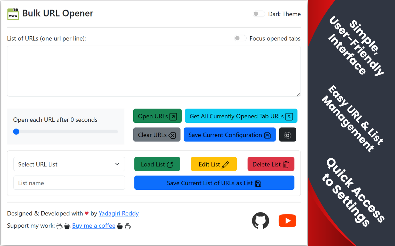 Bulk URL Opener截图3