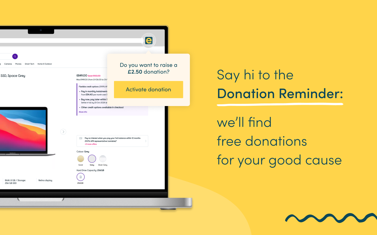 easyfundraising Donation Reminder截图3