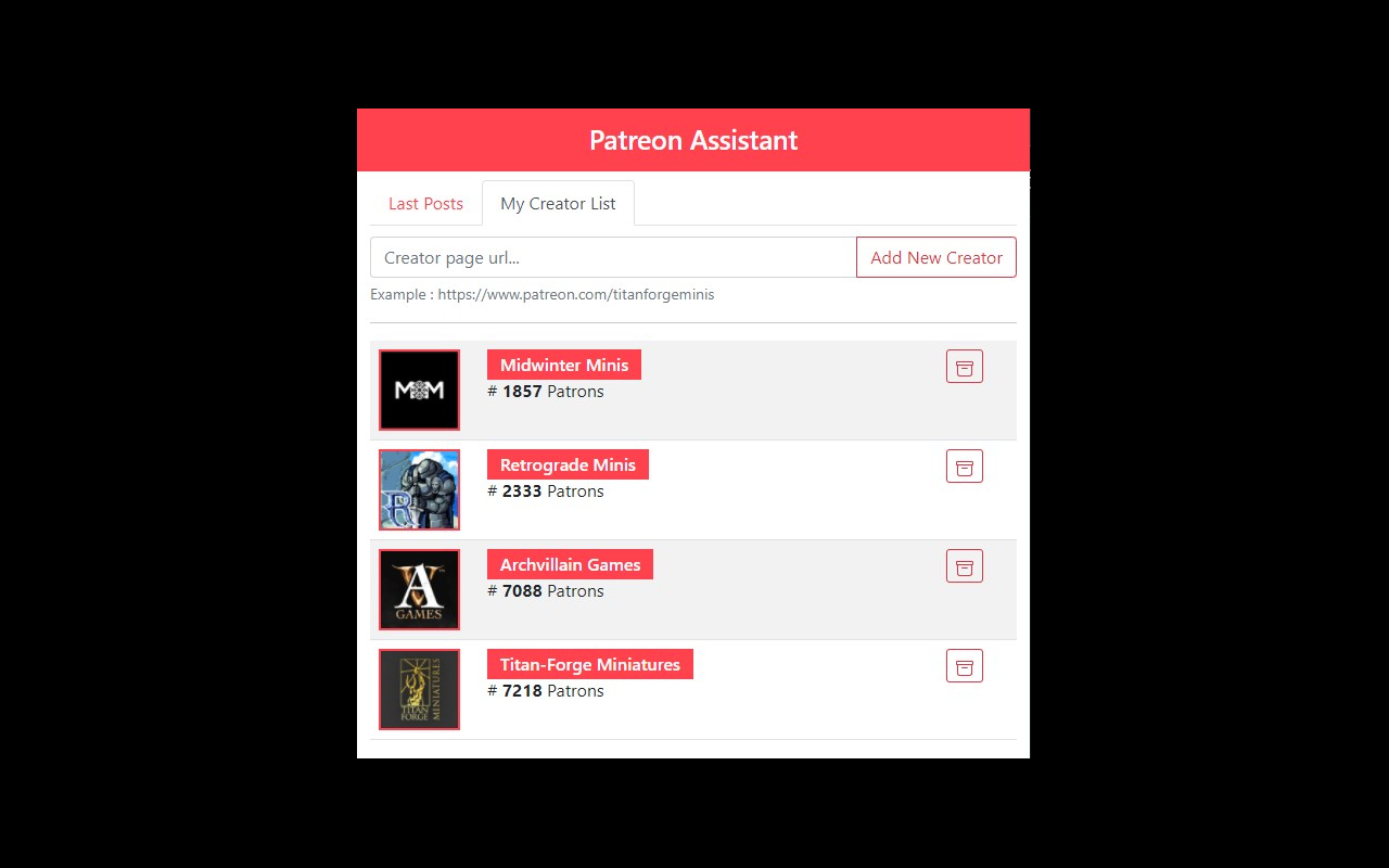 Patreon Assistant截图2