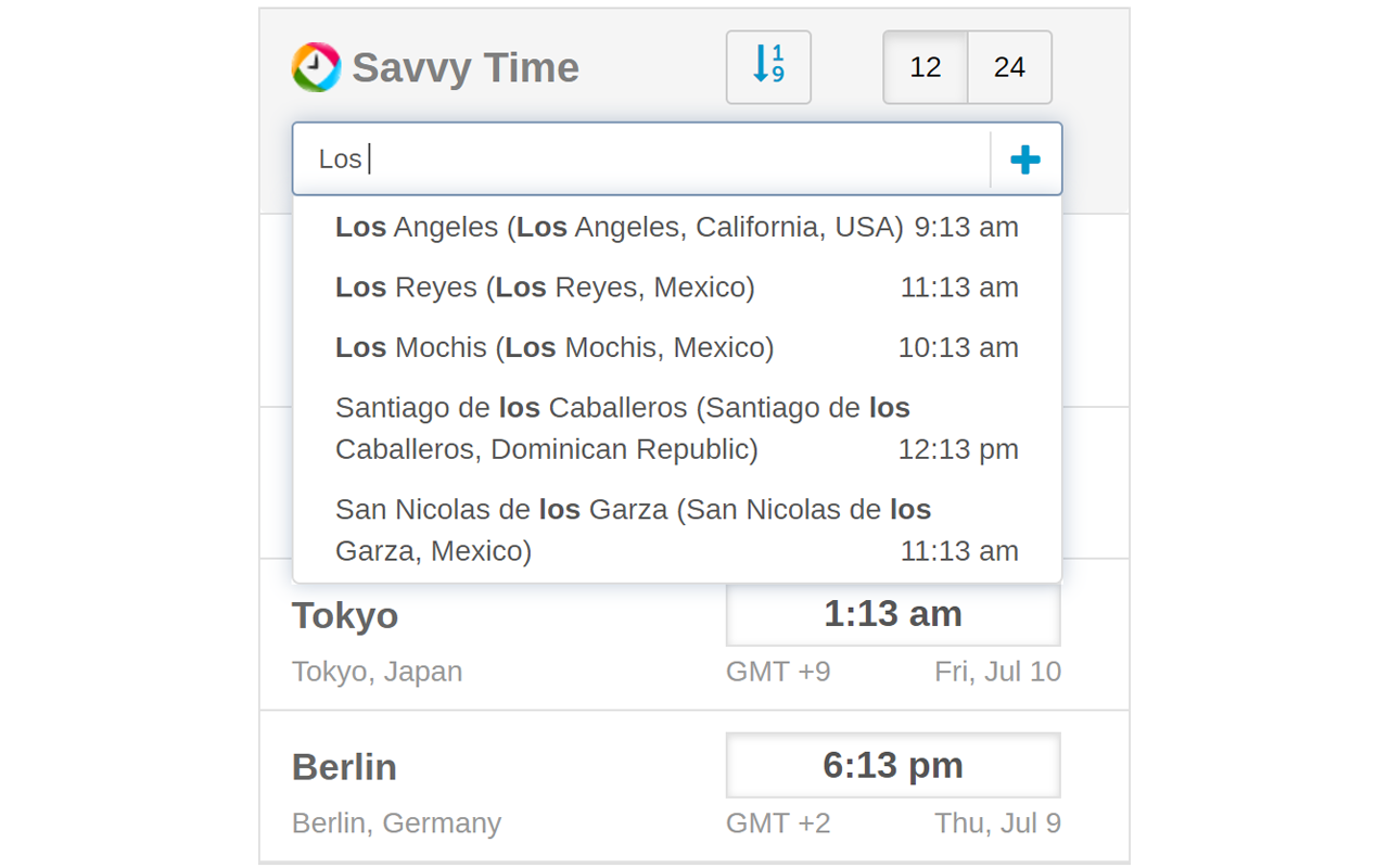 Time Zone Converter - Savvy Time截图1