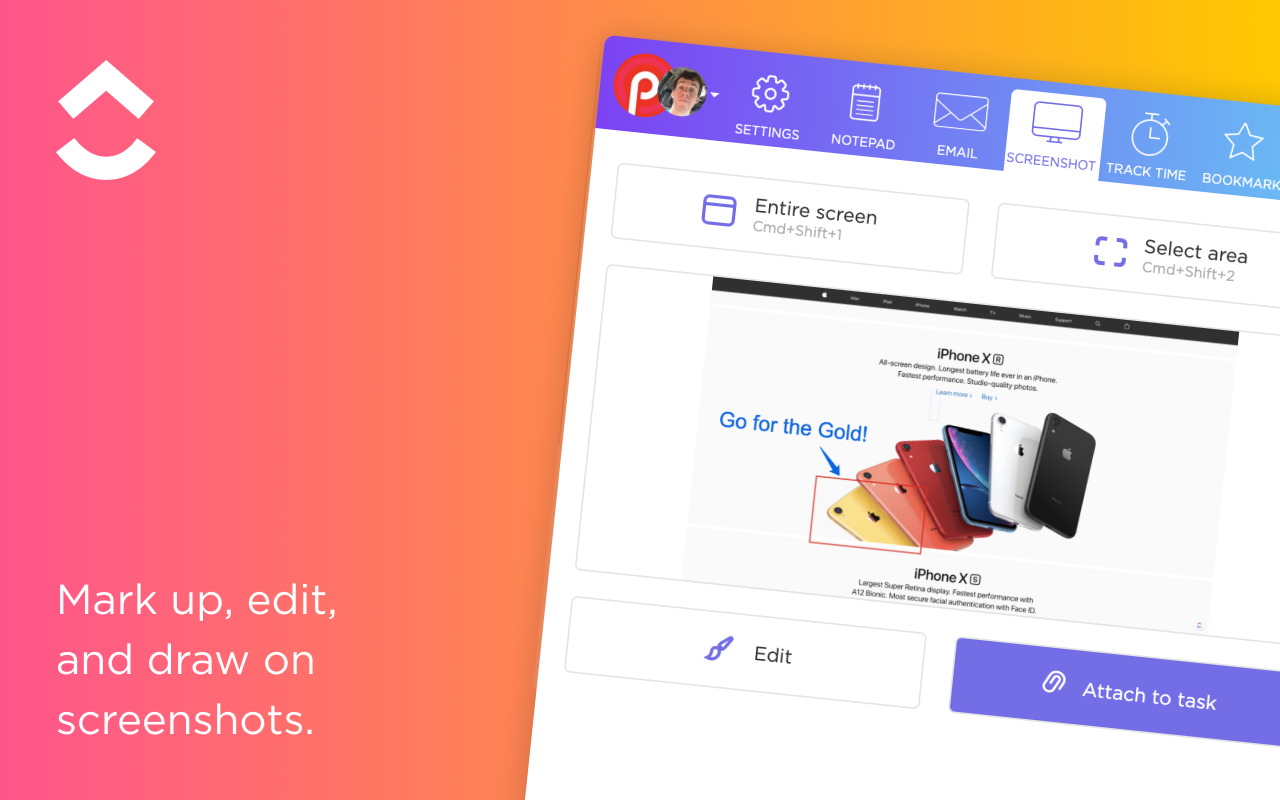 ClickUp: Tasks, Screenshots, Email, Time截图5