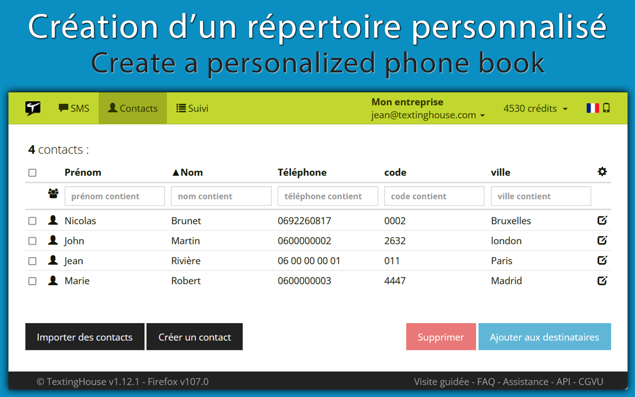 SMS Pro Solutions - TextingHouse截图1