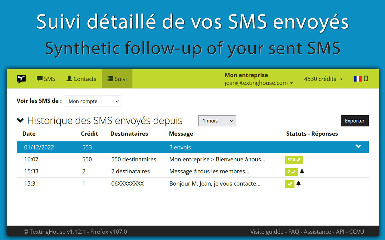 SMS Pro Solutions - TextingHouse截图4