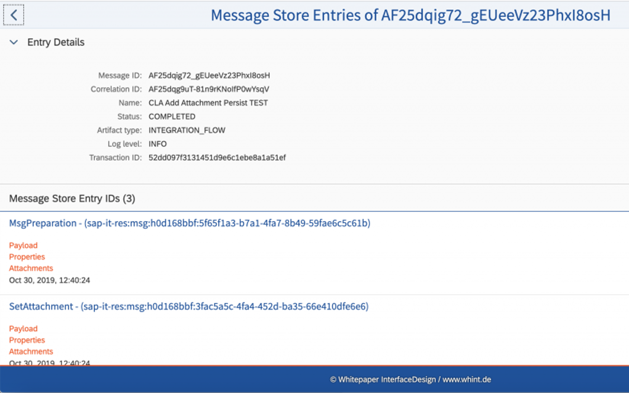 WHINT MessageStore Viewer截图1