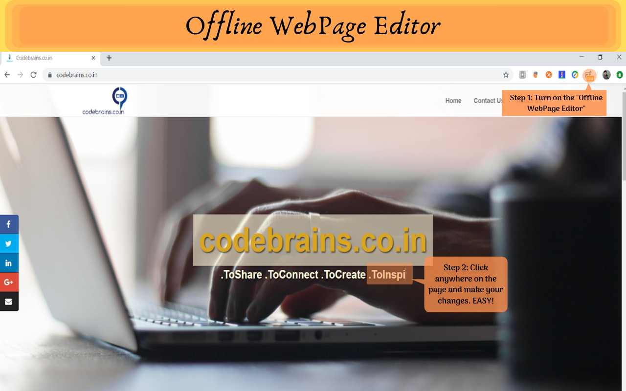Offline WebPage Editor截图1