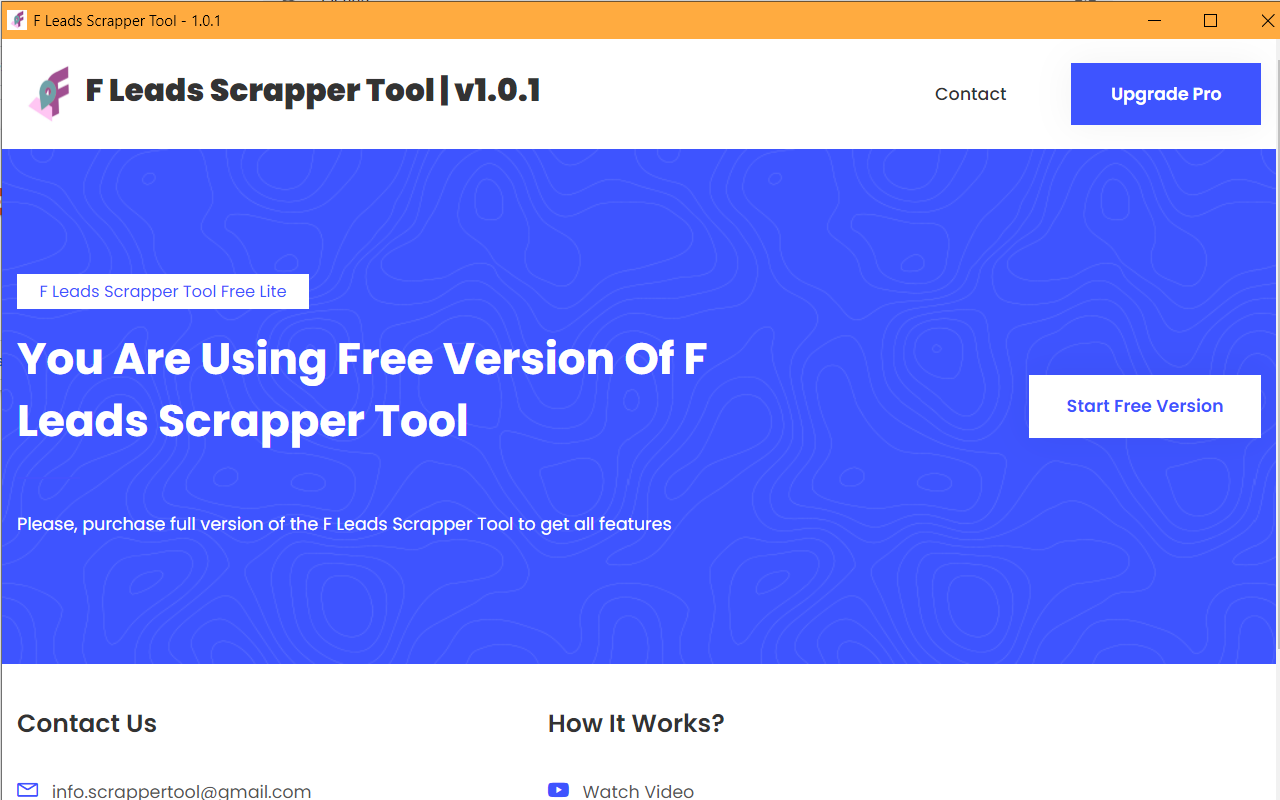 Business Leads Scrapper Tool截图3