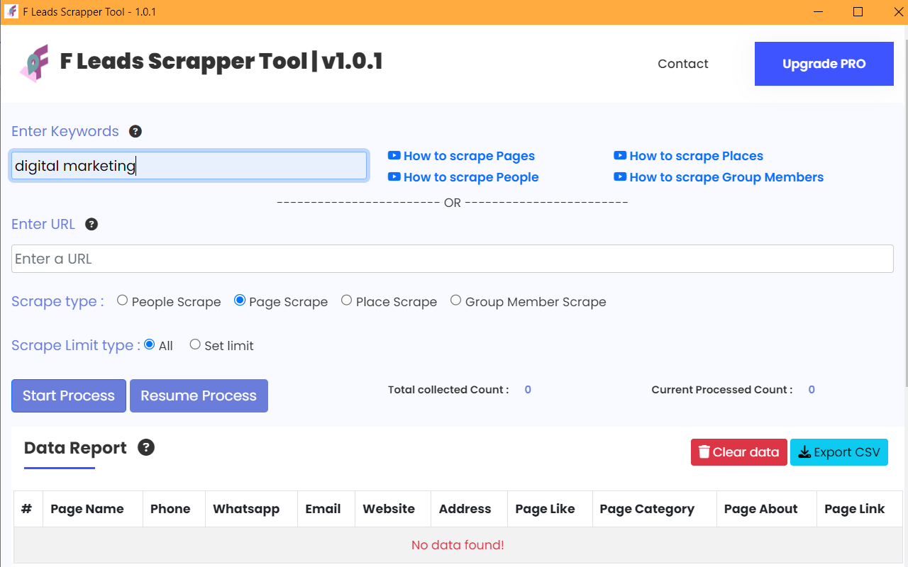 Business Leads Scrapper Tool截图4