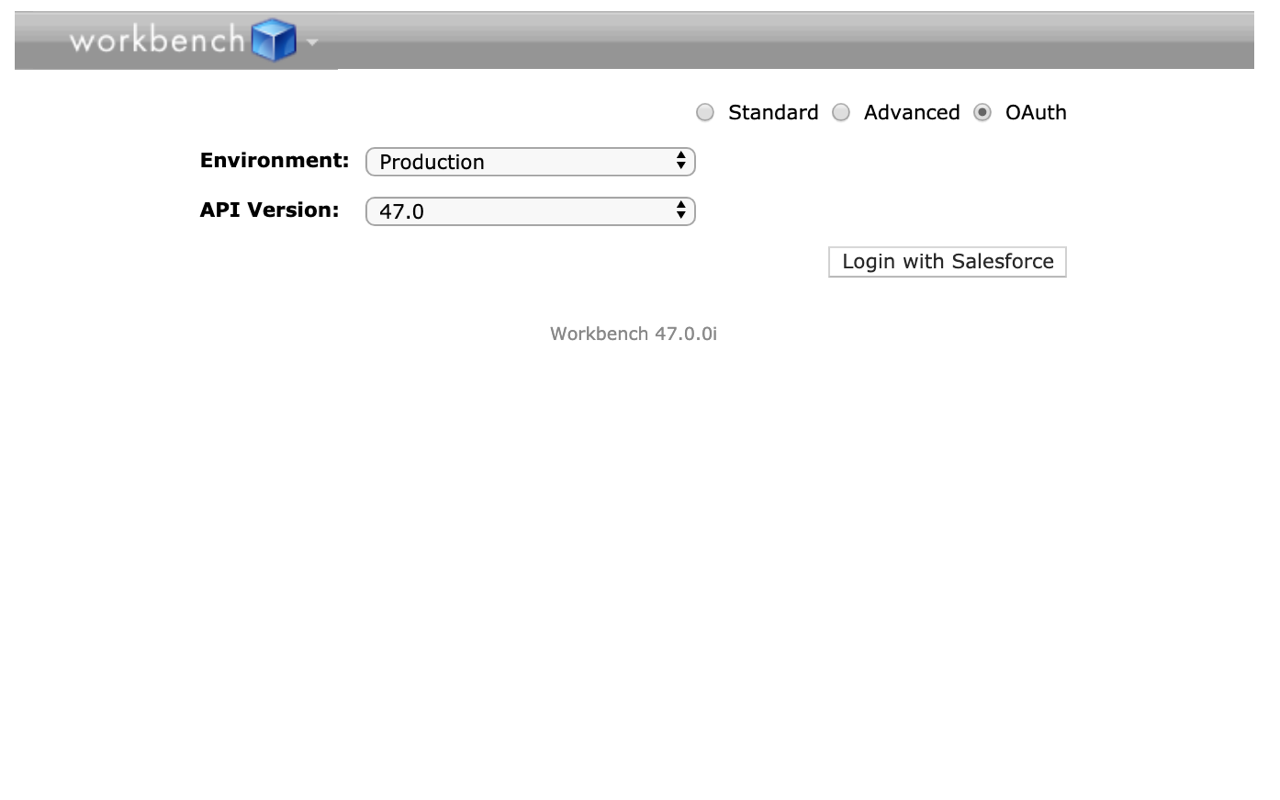 Salesforce WorkBench v2.0截图2