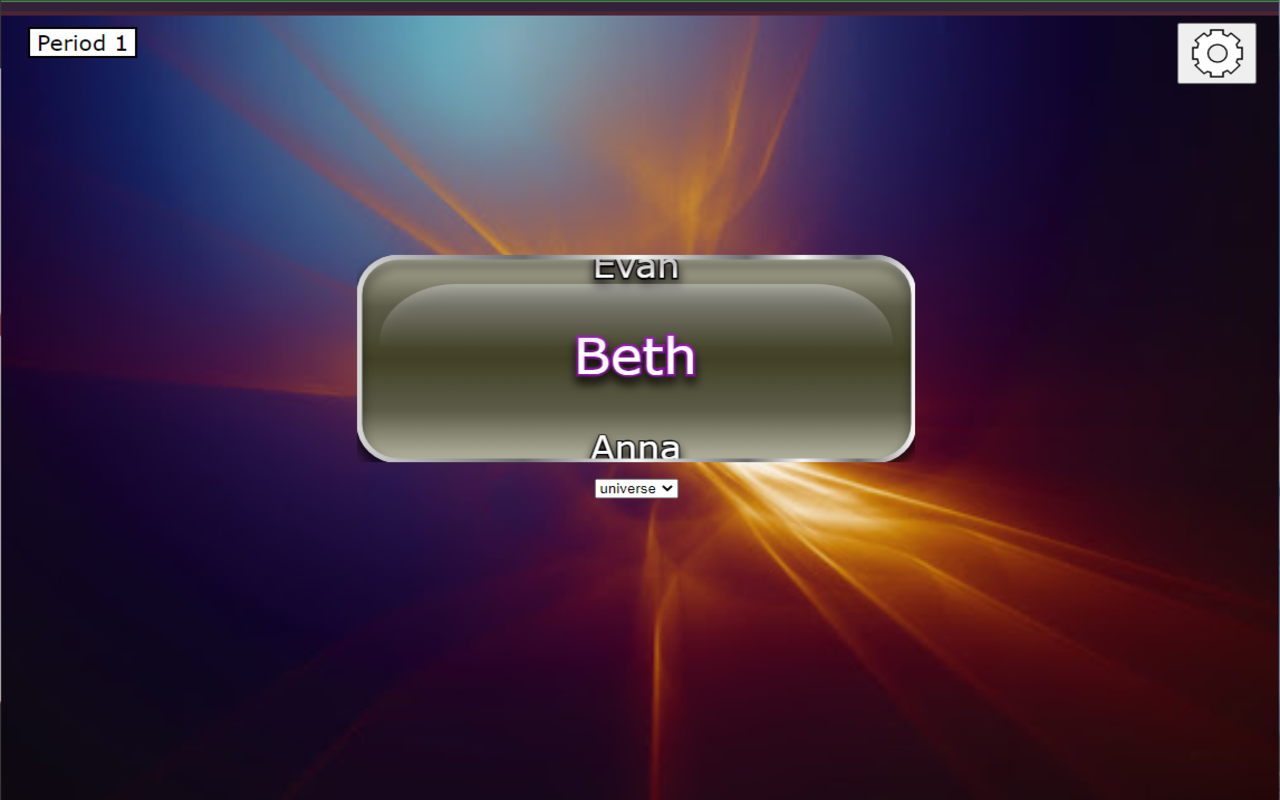 Random Name Selector截图1