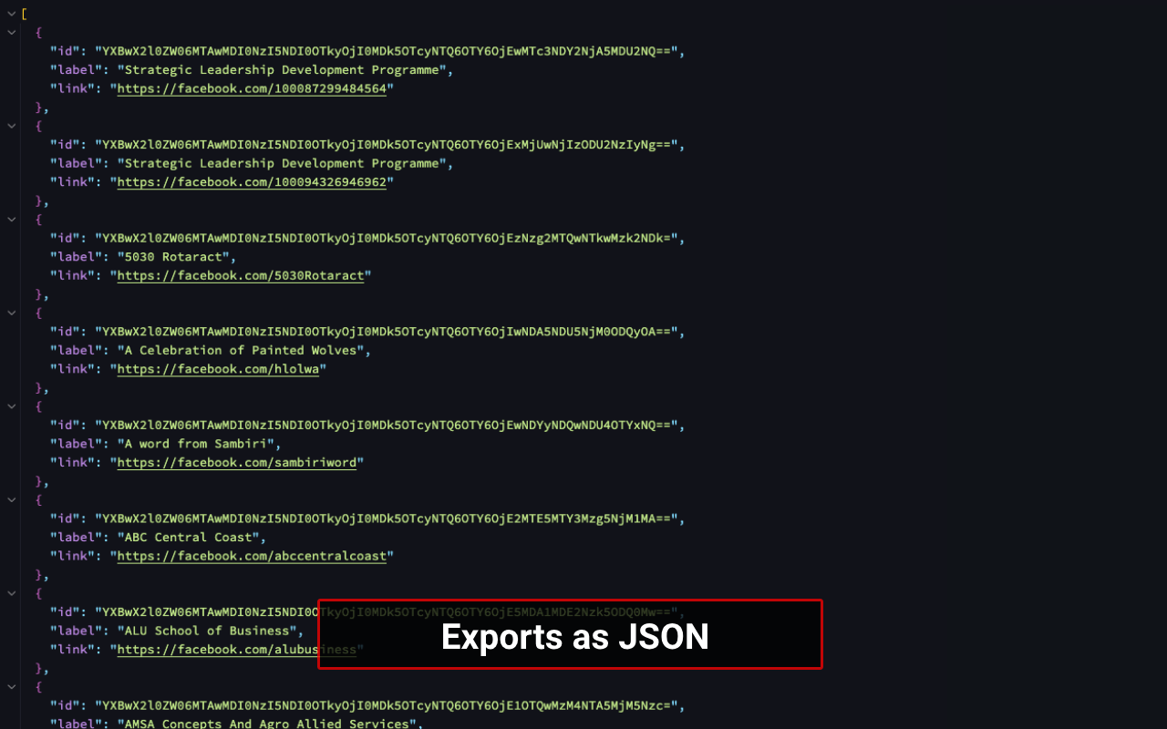 ESUIT | Export User Likes for Facebook™截图3