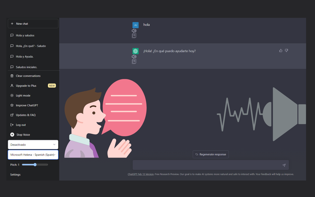 ChatGPT Tool Voice截图2