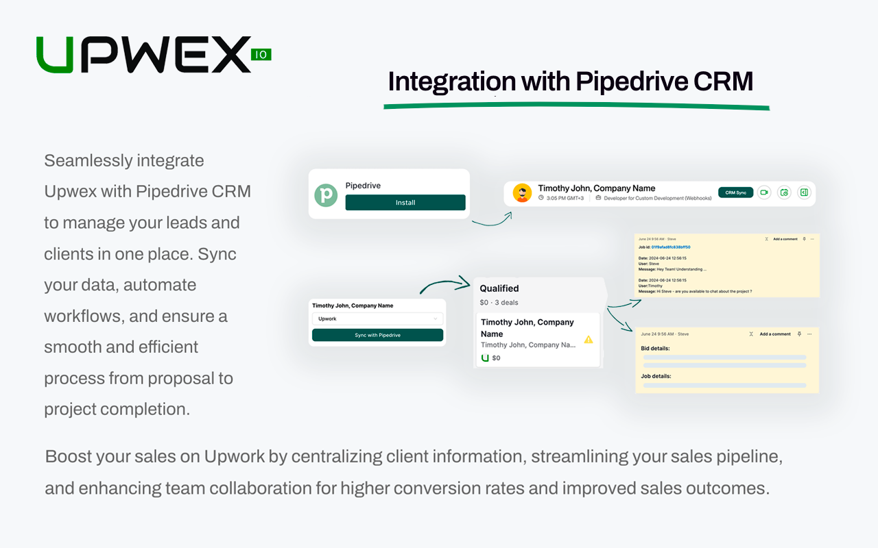 Upwex - AI Tools for Upwork截图1