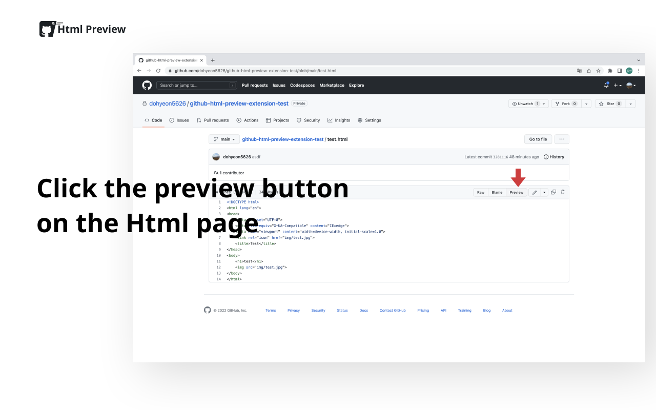 Github Html Preview截图4