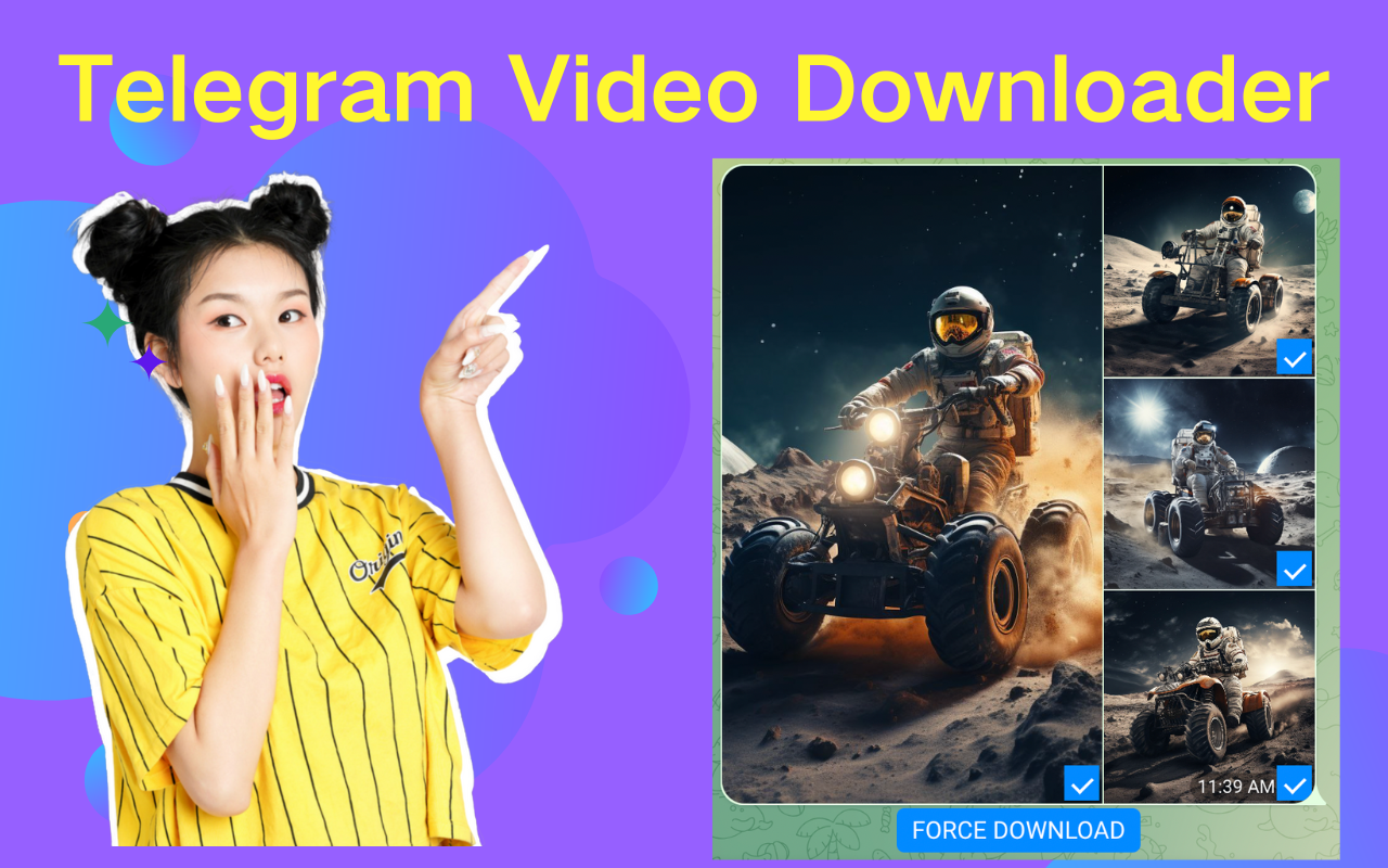 Telegram Video Downloader - 电报视频下载器截图2