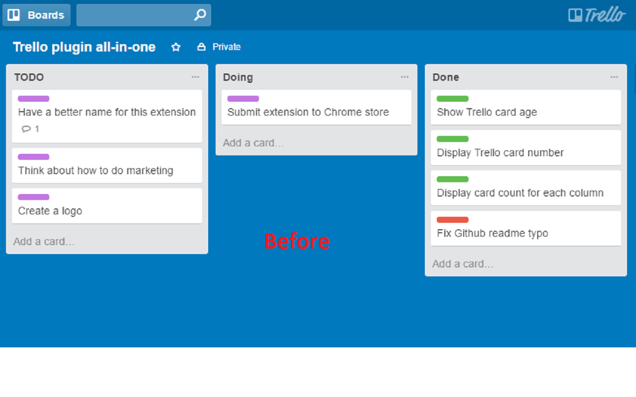 Trello plugin all-in-one - Truello截图1