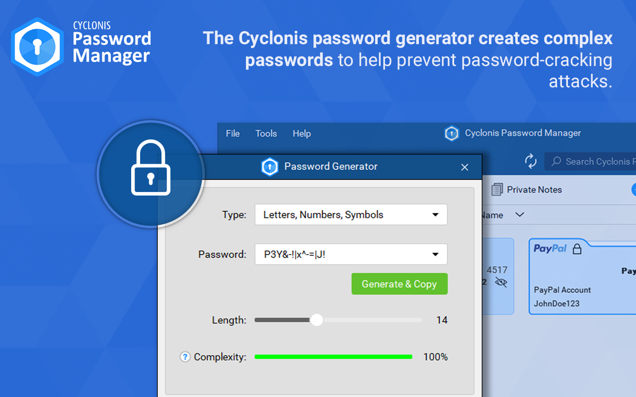Cyclonis Password Manager截图1
