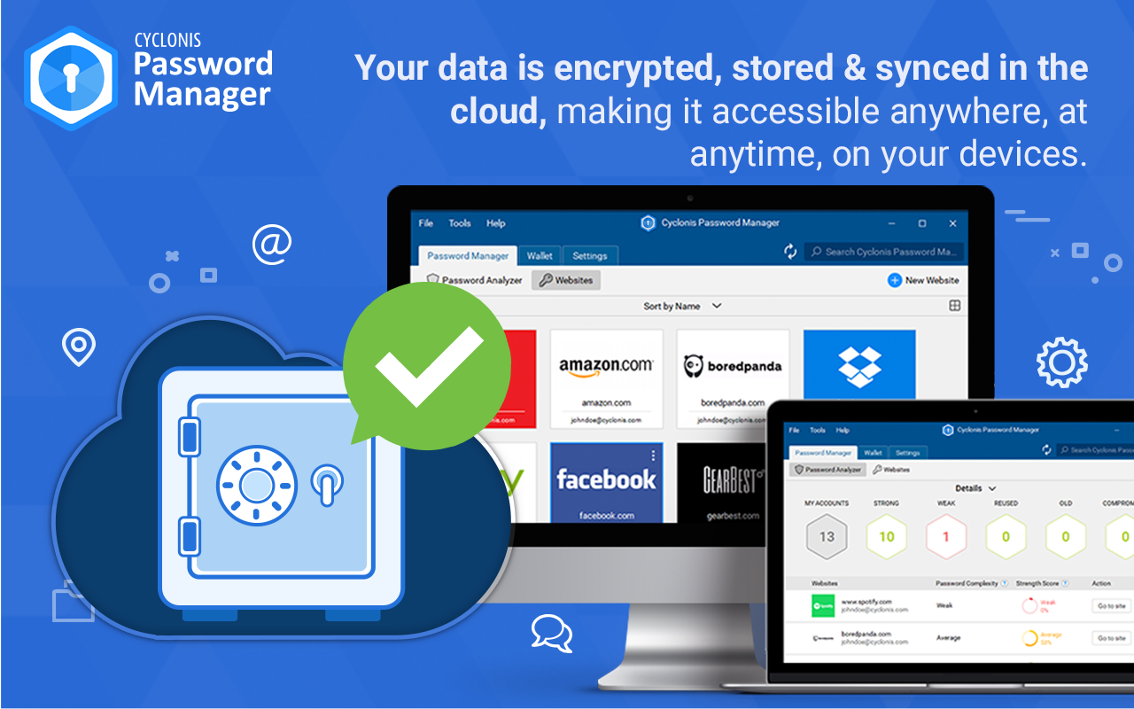 Cyclonis Password Manager截图2