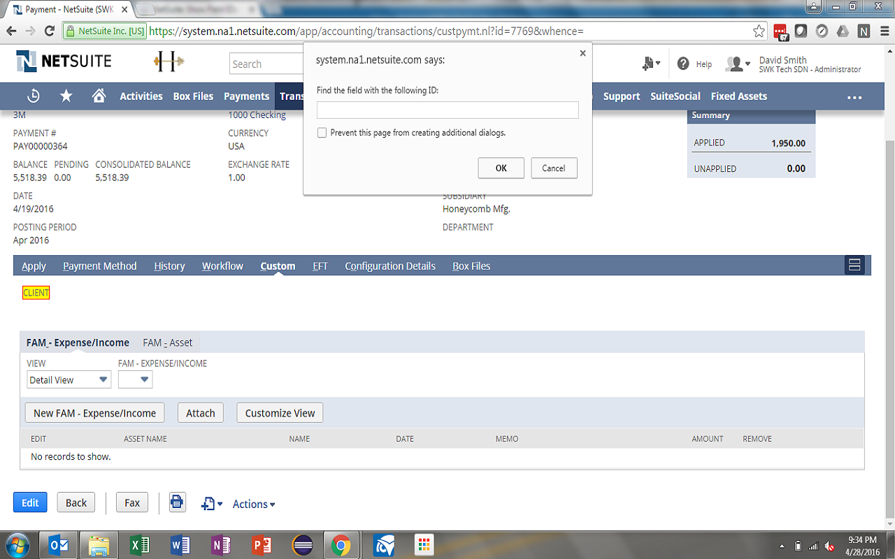 NetSuite: Show Field IDs截图1