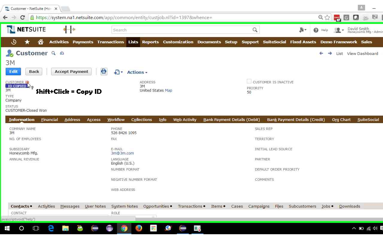 NetSuite: Show Field IDs截图3