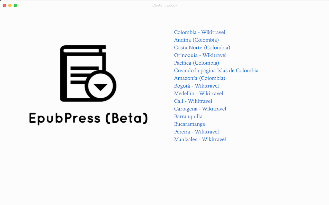 EpubPress - Read the web offline截图1