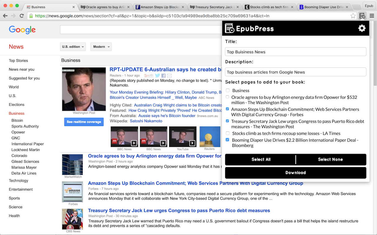 EpubPress - Read the web offline截图3
