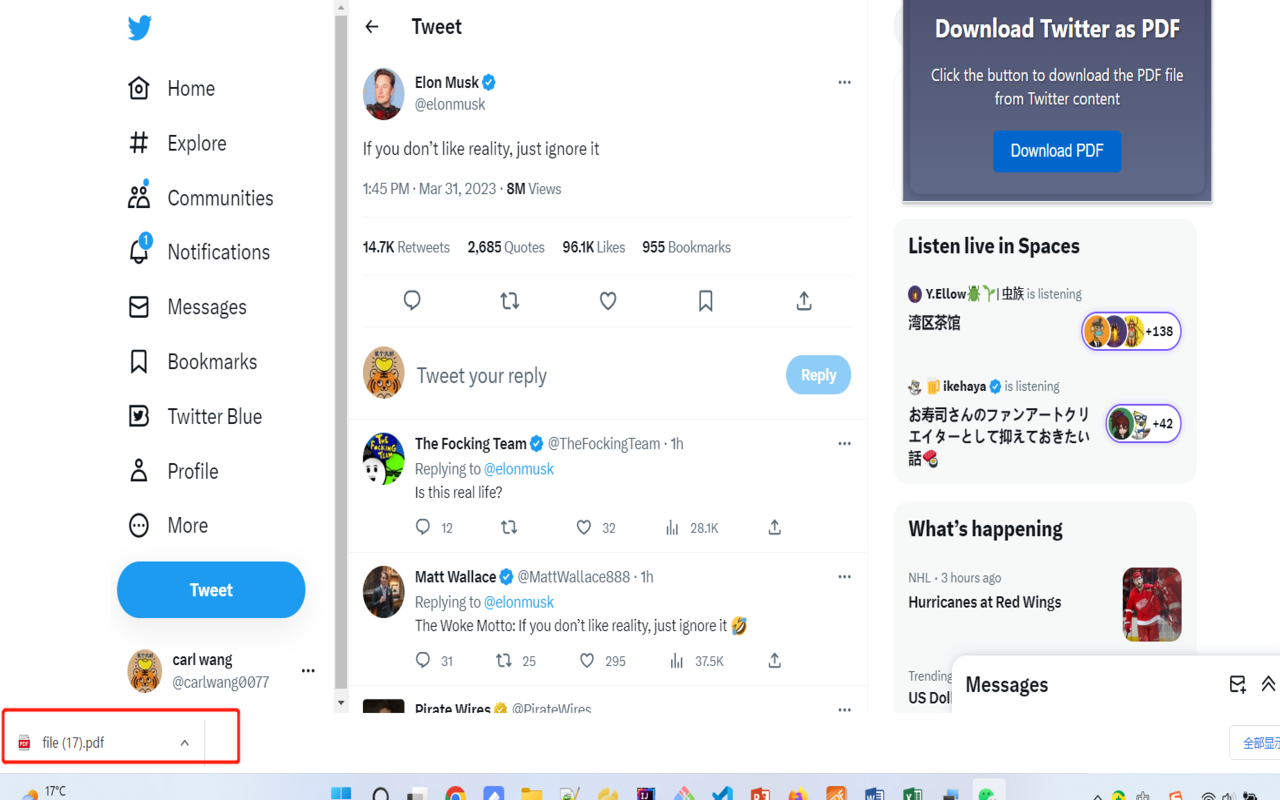 Twitter2PDF- Convert Twitter to PDF截图3