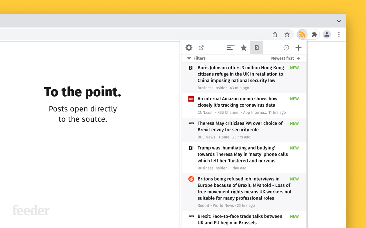RSS Feed Reader截图5