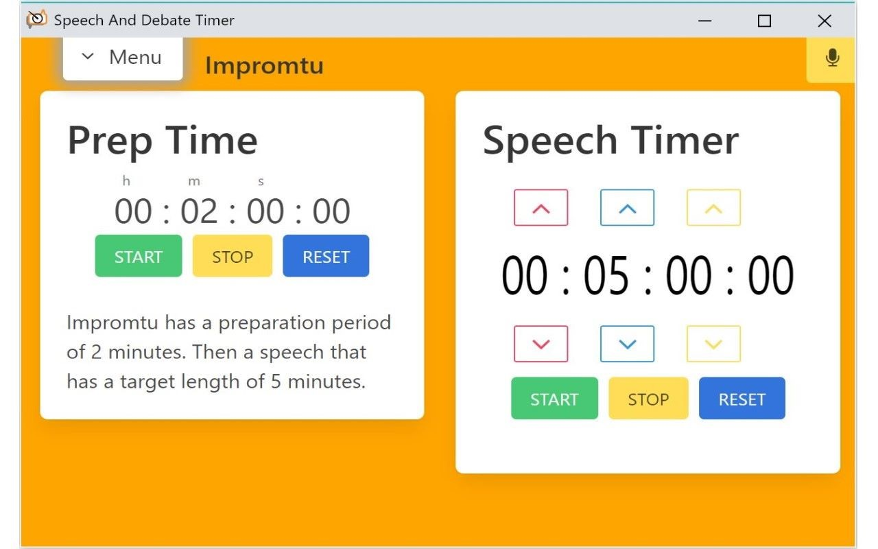 Speech And Debate Timer截图1