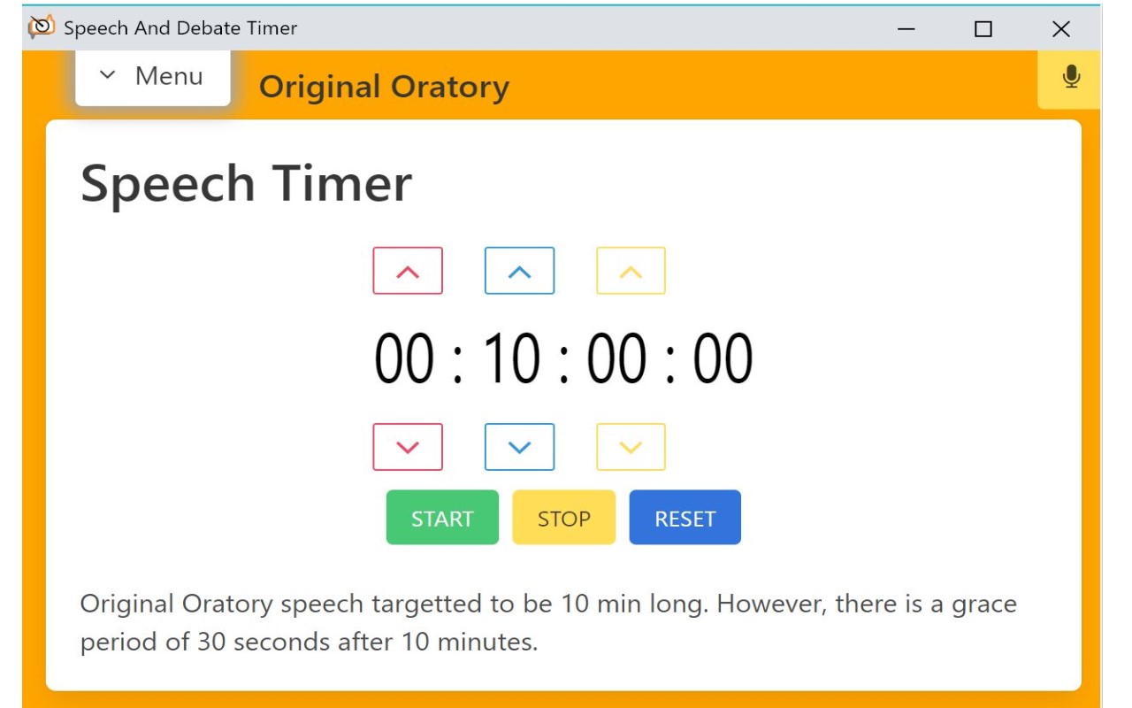 Speech And Debate Timer截图4