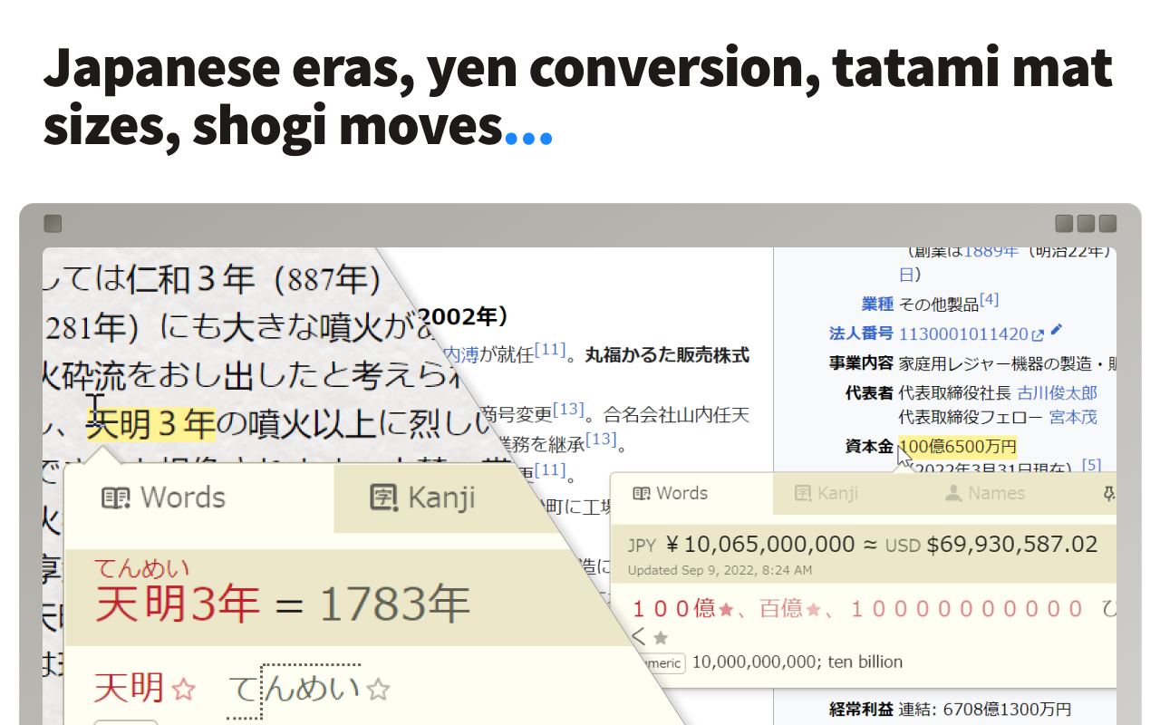 10ten Japanese Reader (Rikaichamp)截图5