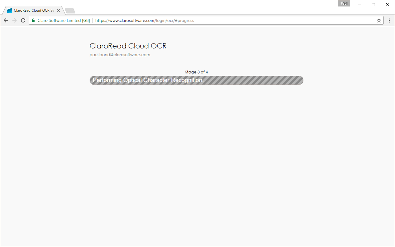 Claro Cloud OCR截图1