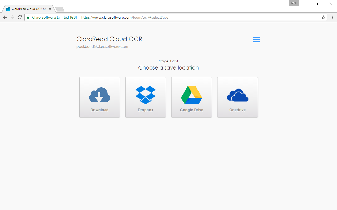 Claro Cloud OCR截图2