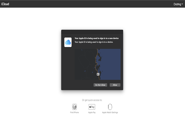 iCloud Dashboard截图1