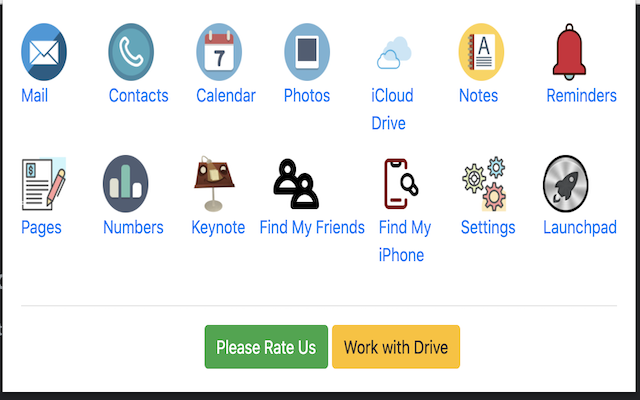 iCloud Dashboard截图2