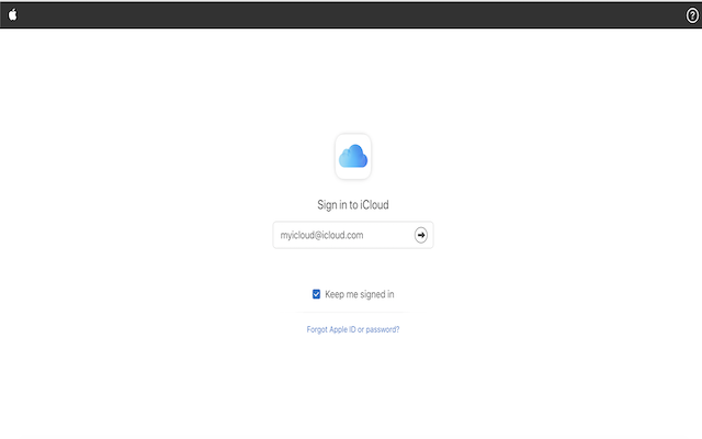 iCloud Dashboard截图3